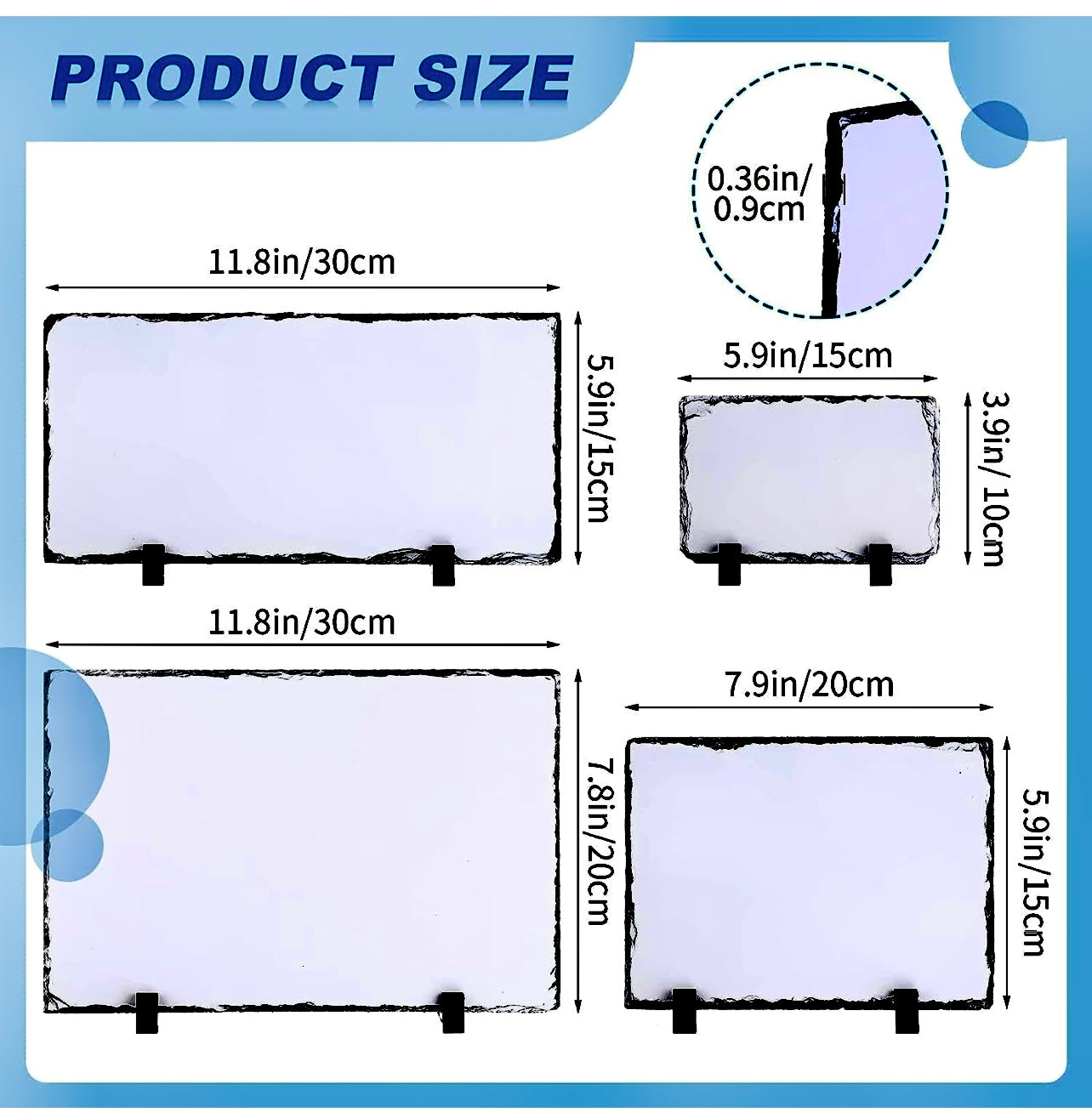 In Loving Memory Slate Plaque