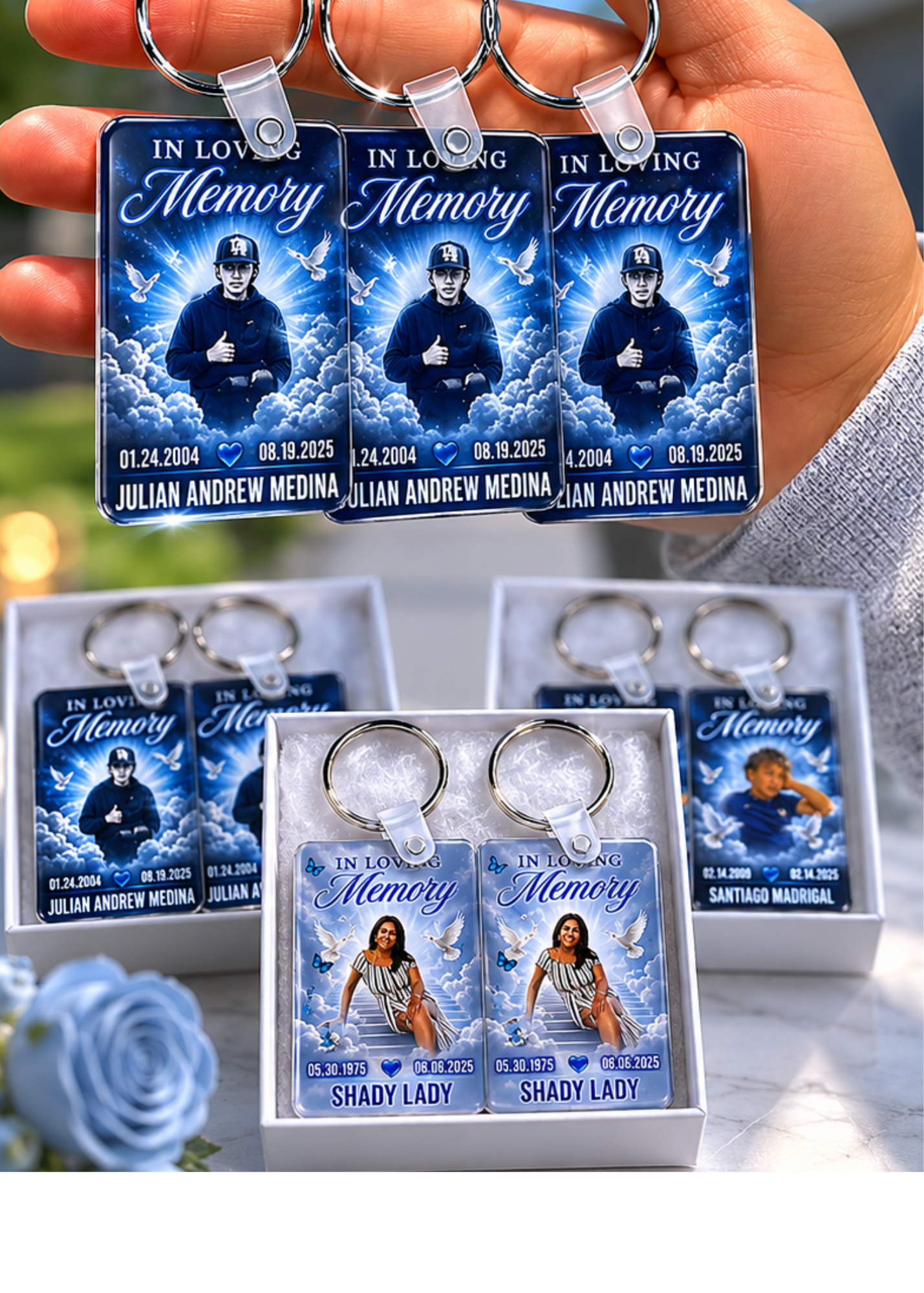 Memorial Keychains