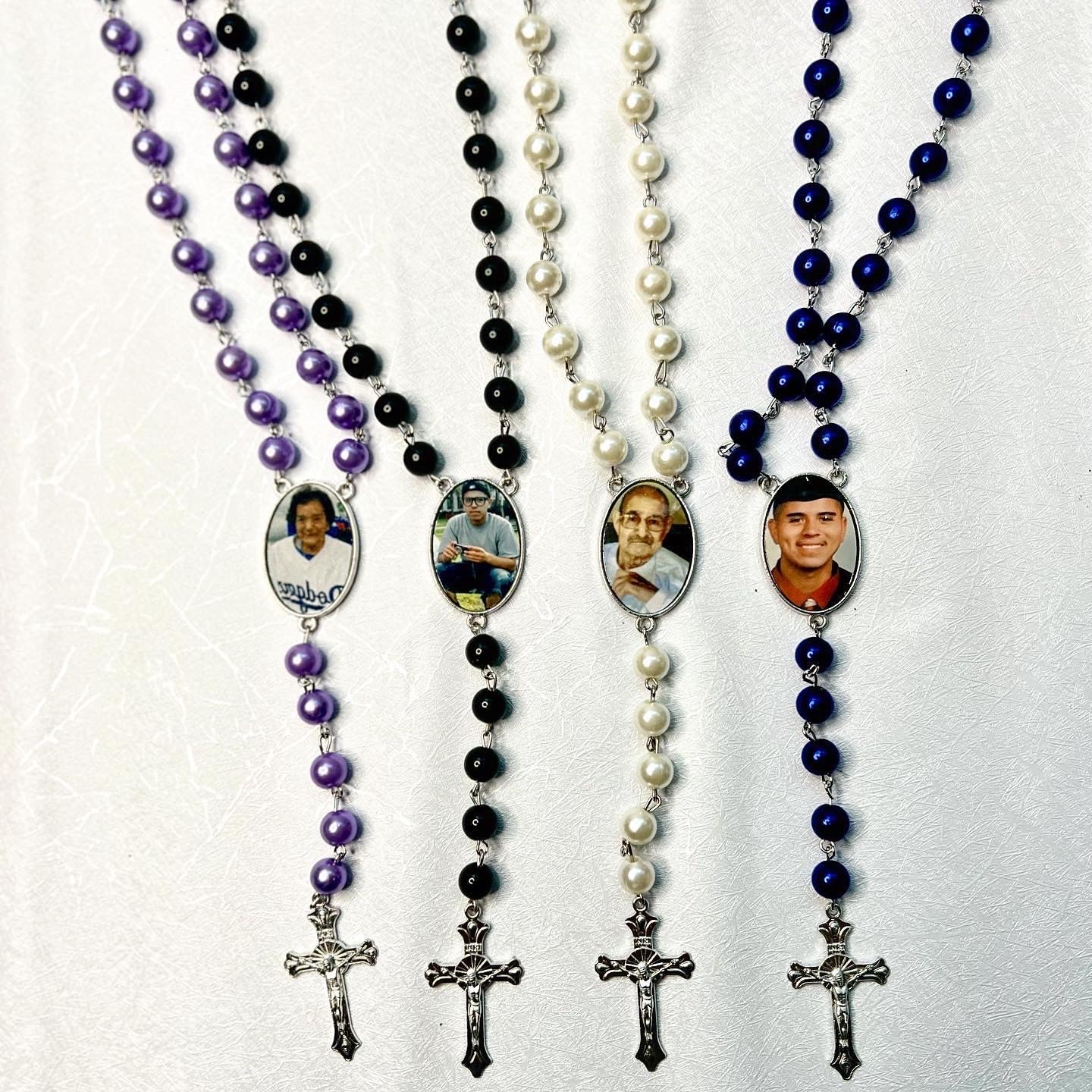 Memorial Rosary with Photo