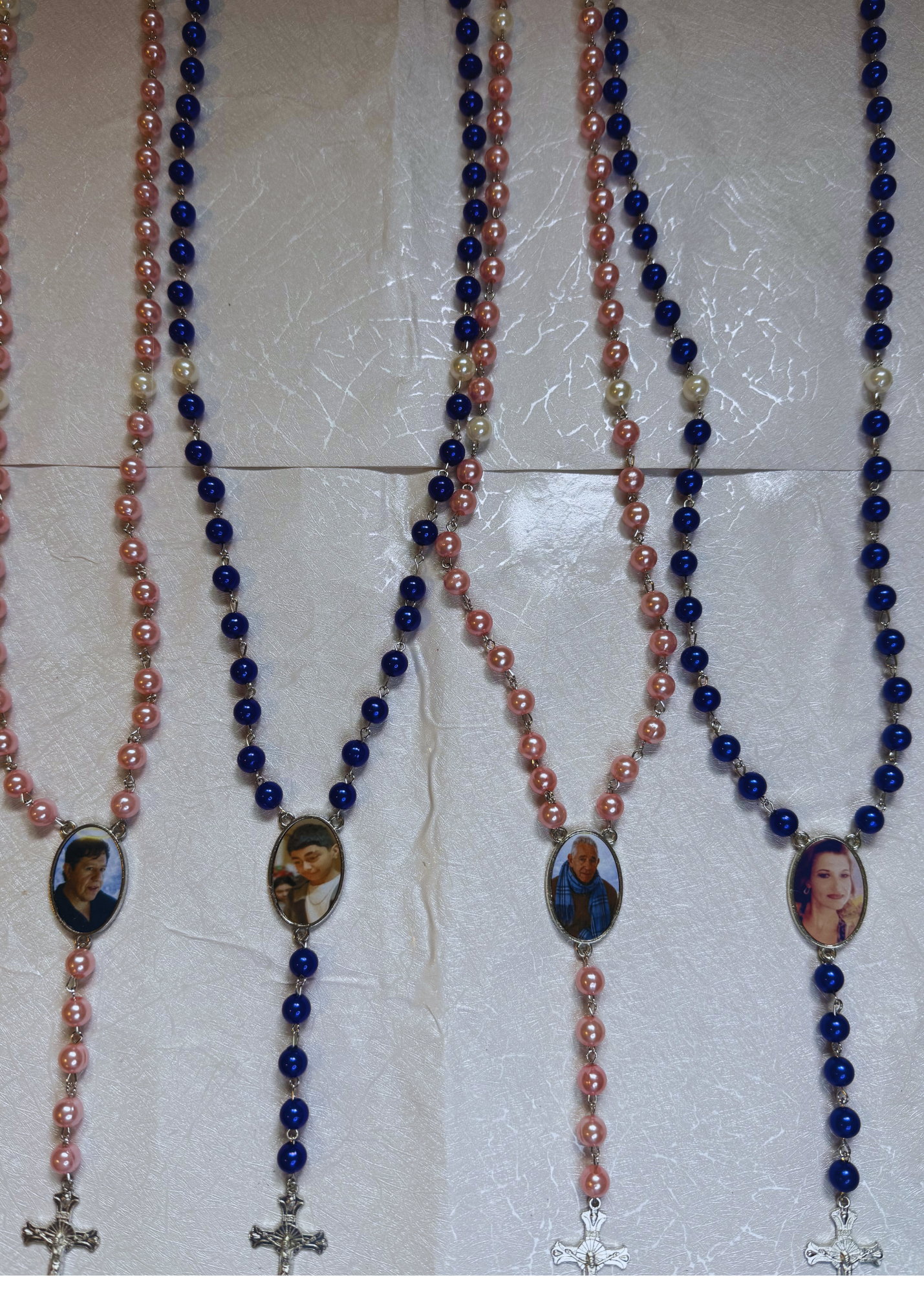 Memorial Rosary with Photo