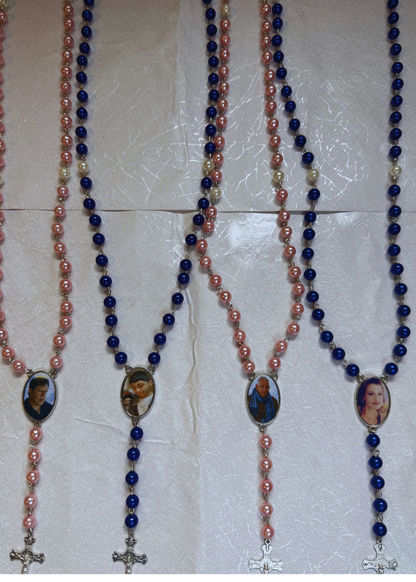 Memorial Rosary with Photo