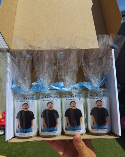 Mini Glass Memorial Candle