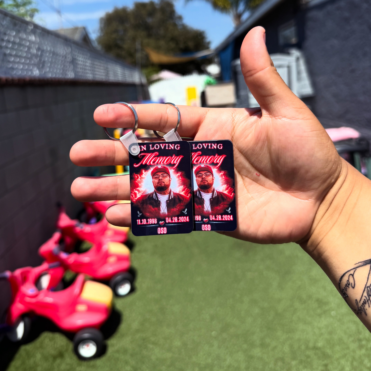 Memorial Keychain