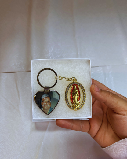 Rosary + Keychain Bundle