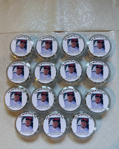 Memorial Rosary + Lid Personalized.