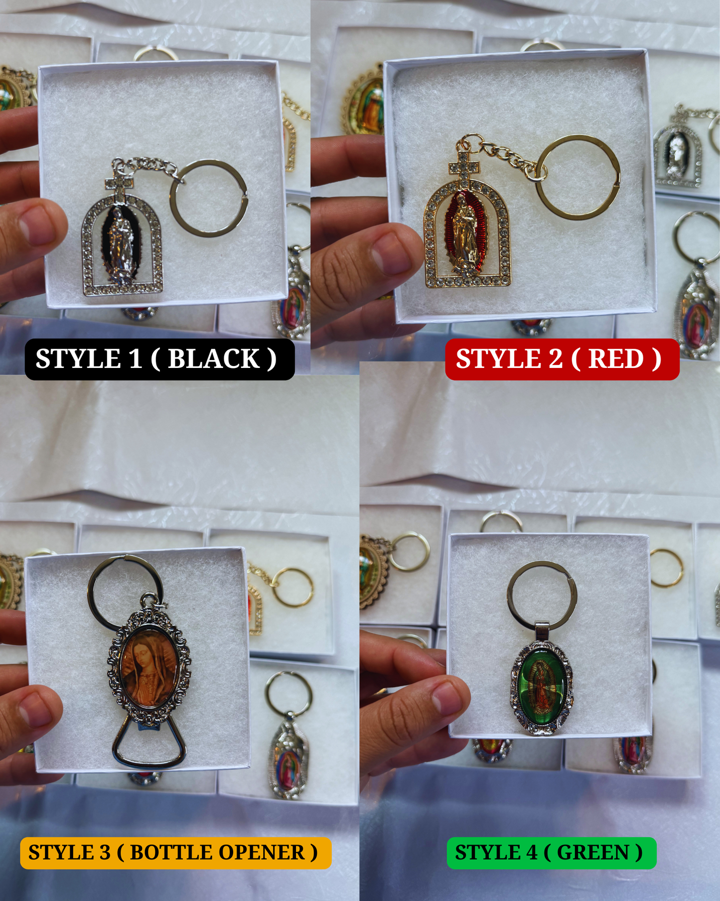 Rosary + Keychain Bundle