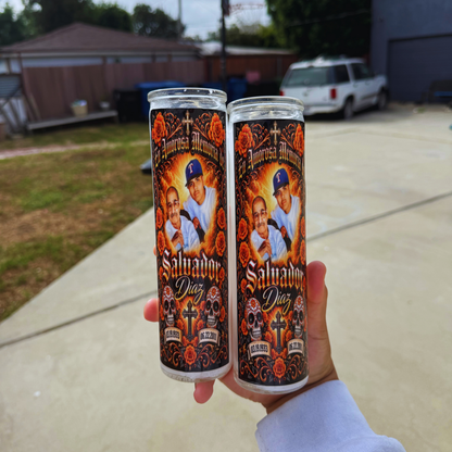 Dia De Los Muertos Candle