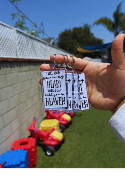 Memorial Quote Keychains