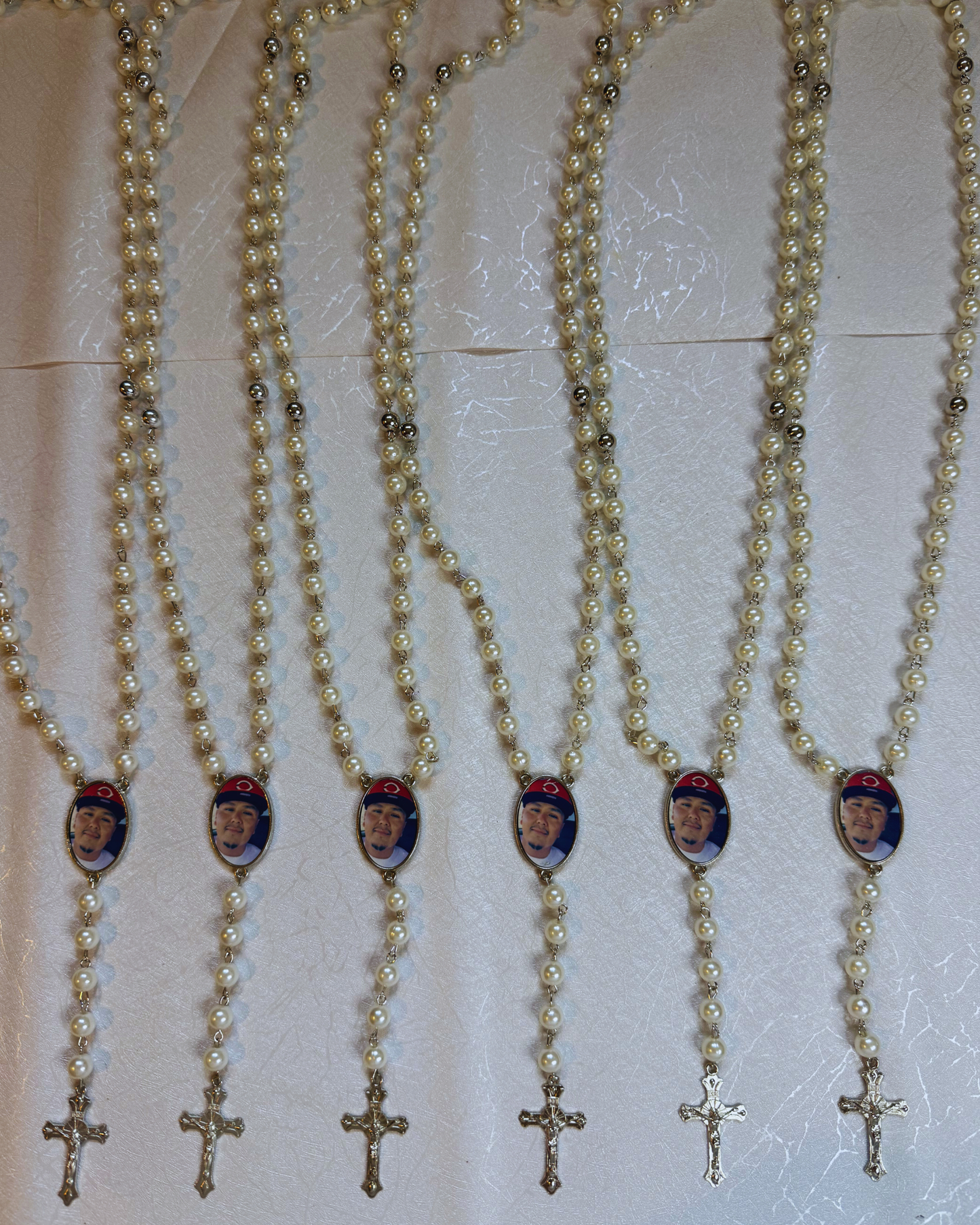 Memorial Rosary with Photo
