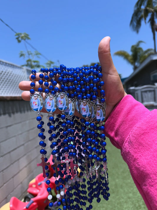Memorial Rosary with Photo