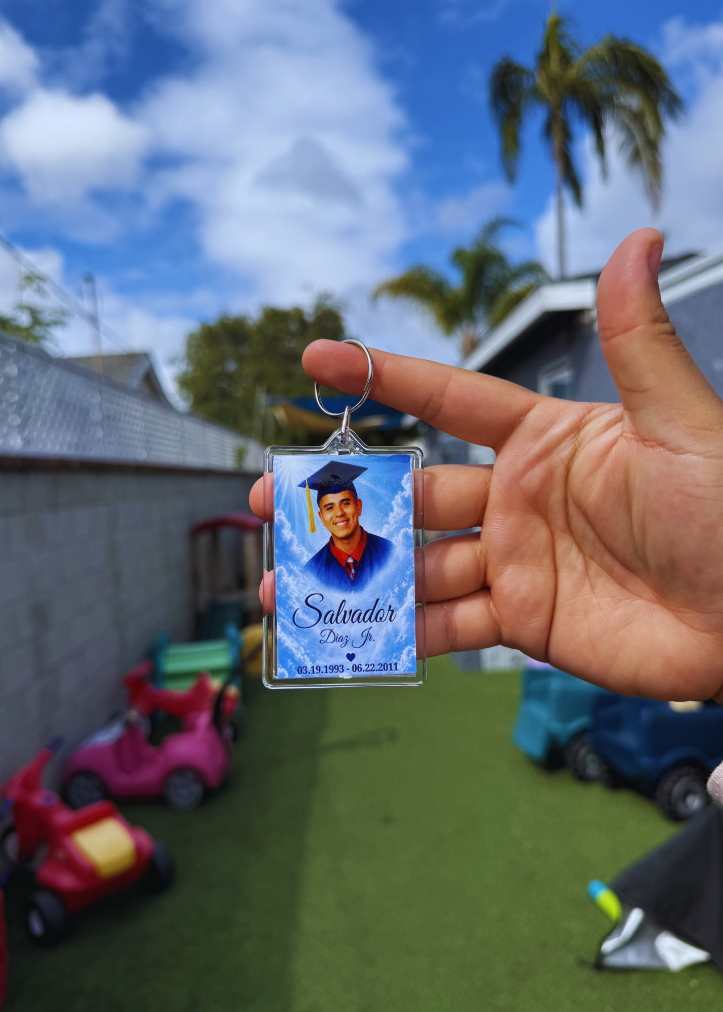 Heaven Cloud Keychain
