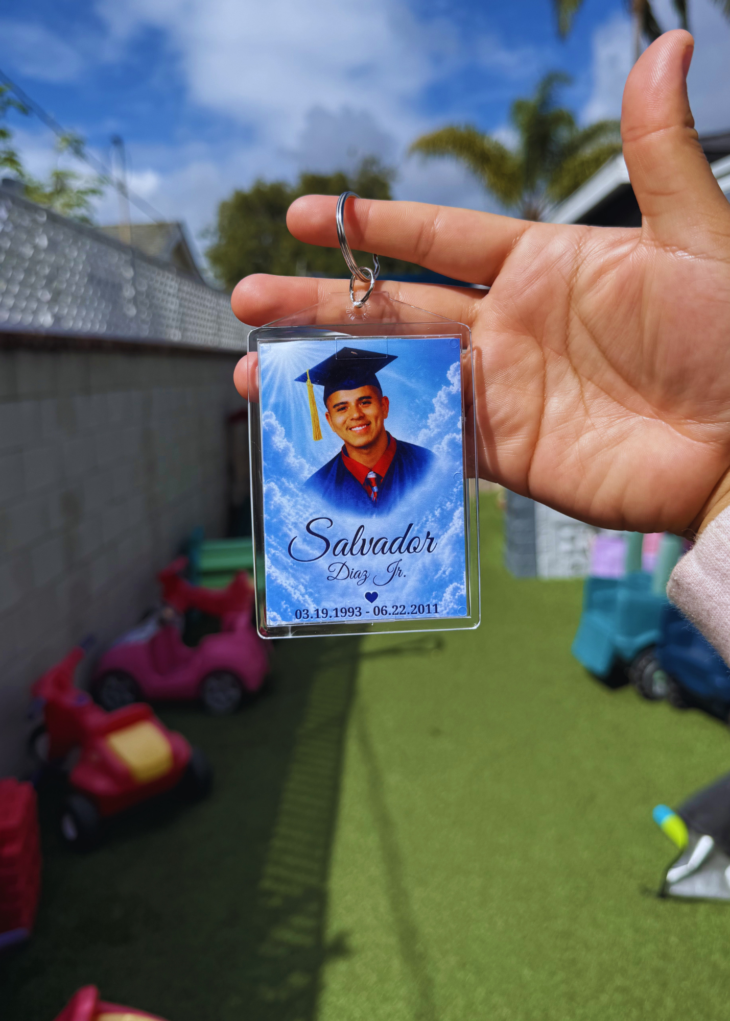 Heaven Cloud Keychain