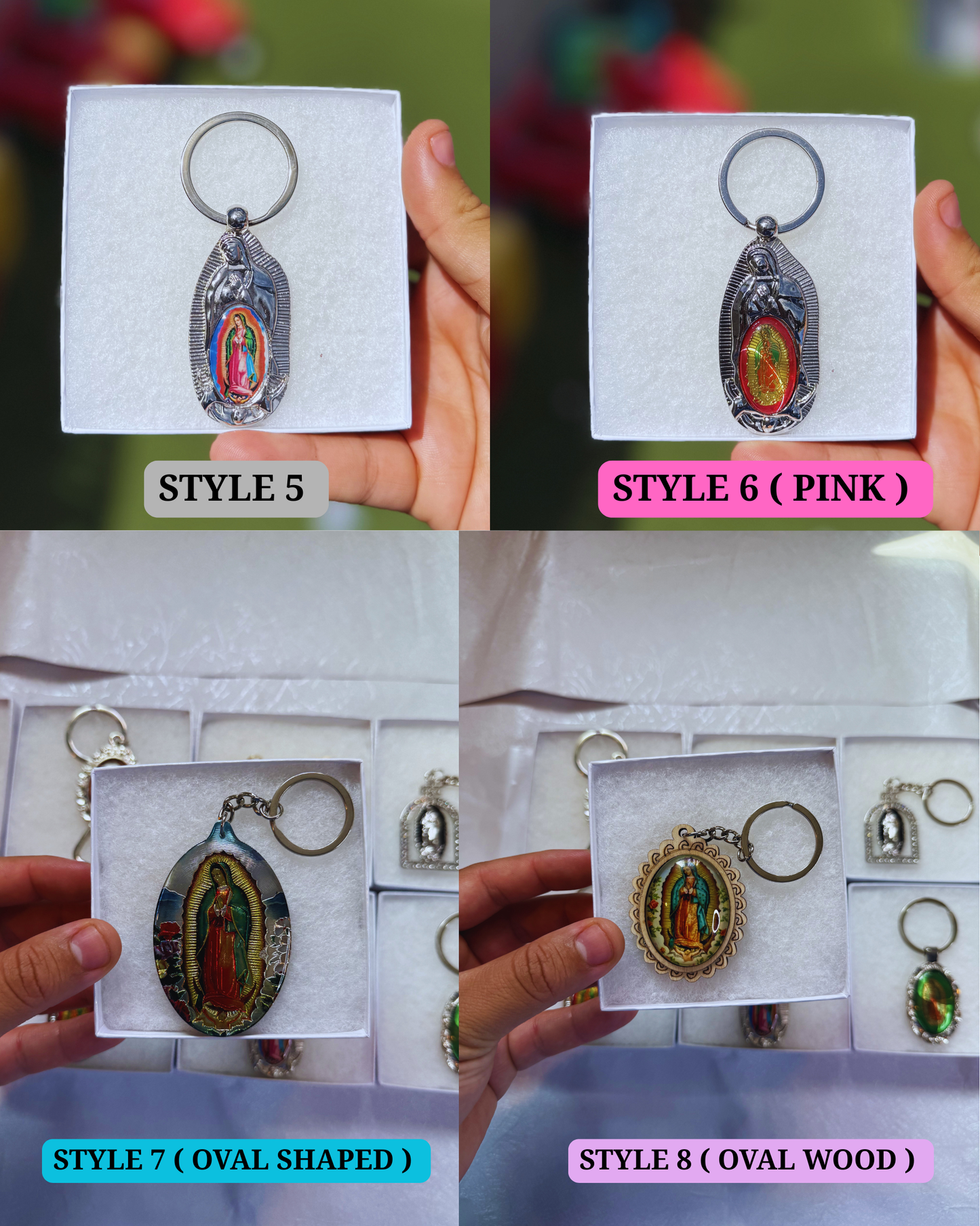 Rosary + Keychain Bundle