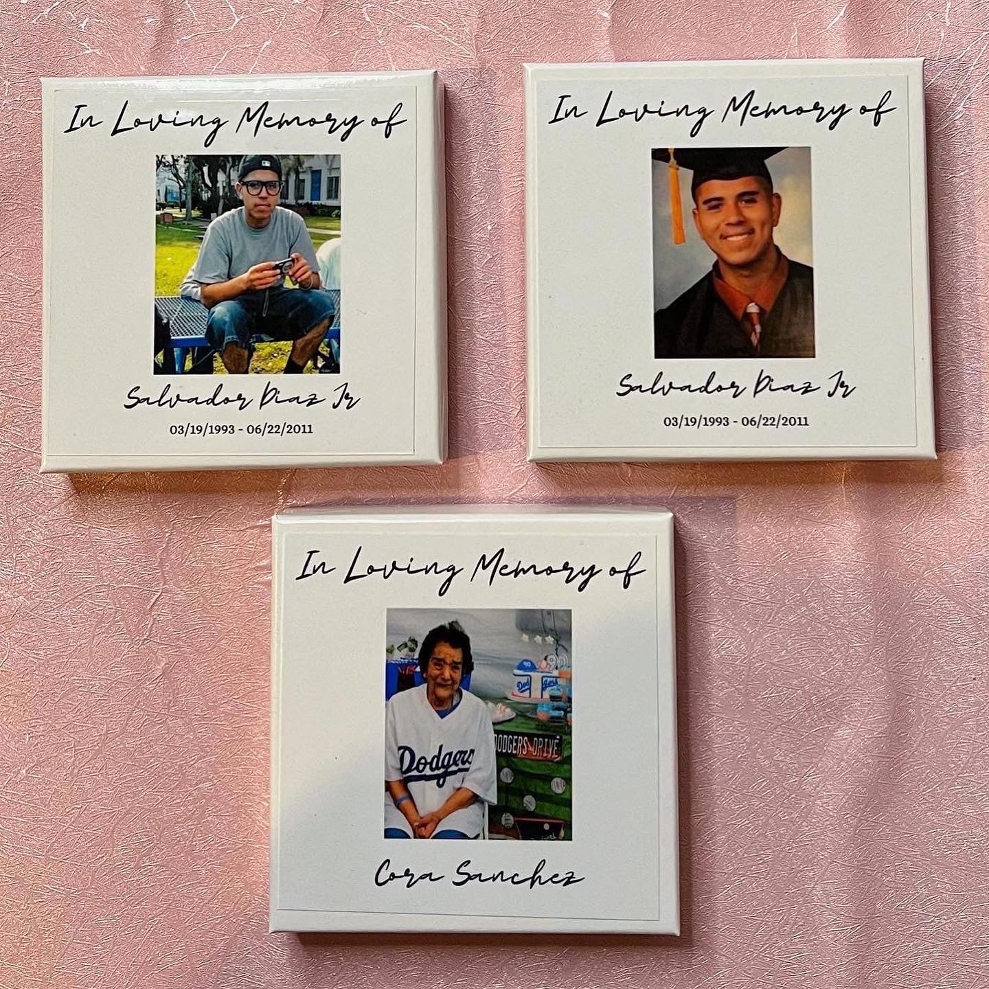 Memorial Car Pendants