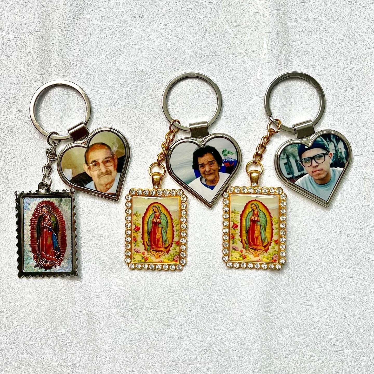 Virgin Mary Keychain