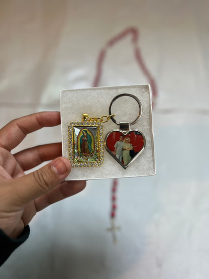 Virgin Mary Keychain