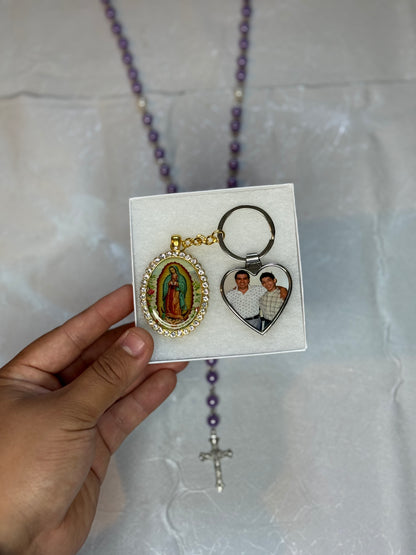 Virgin Mary Keychain