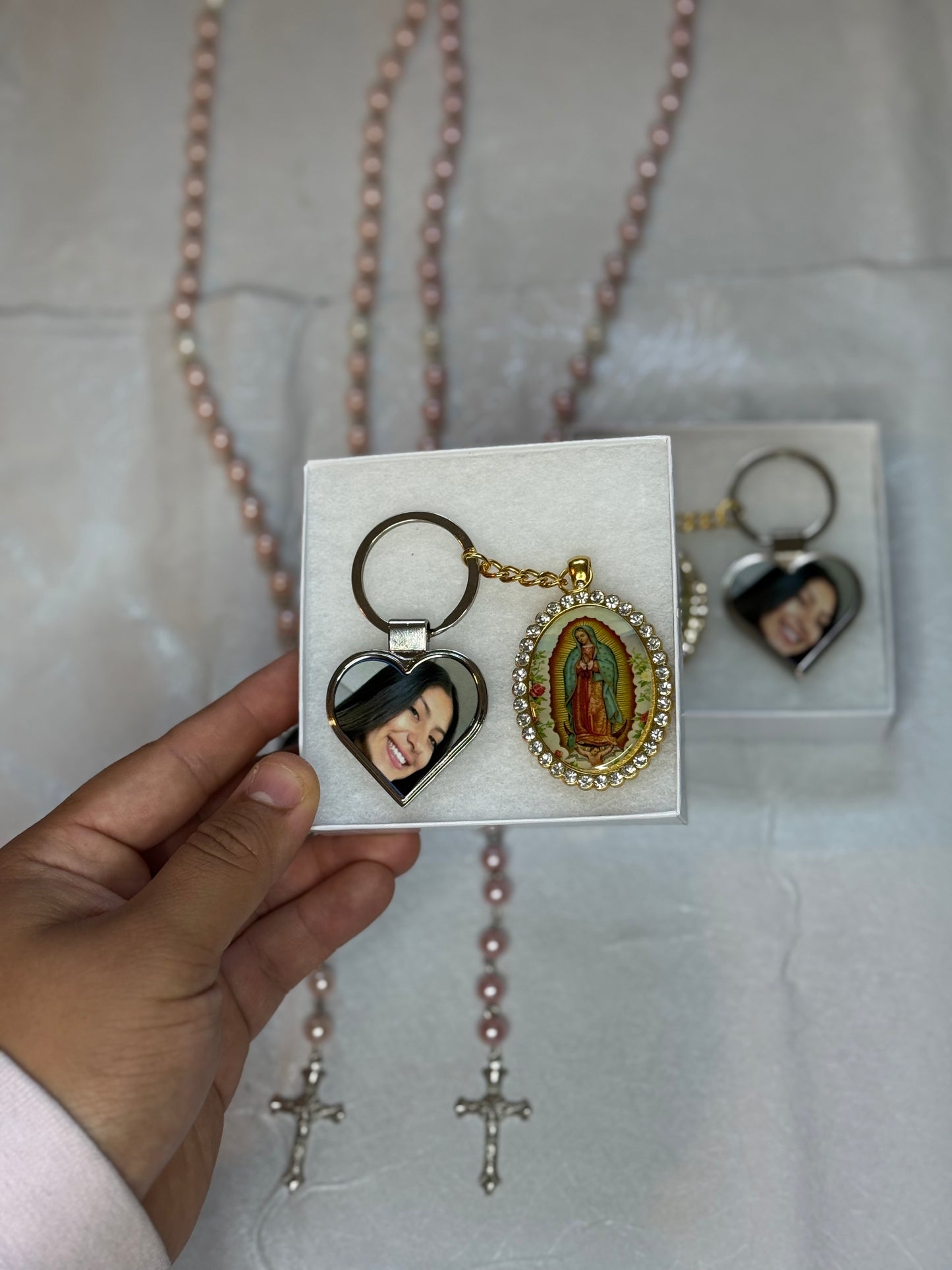 Virgin Mary Keychain