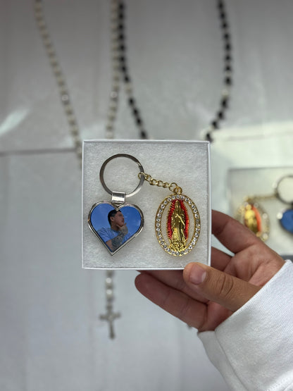 Virgin Mary Keychain