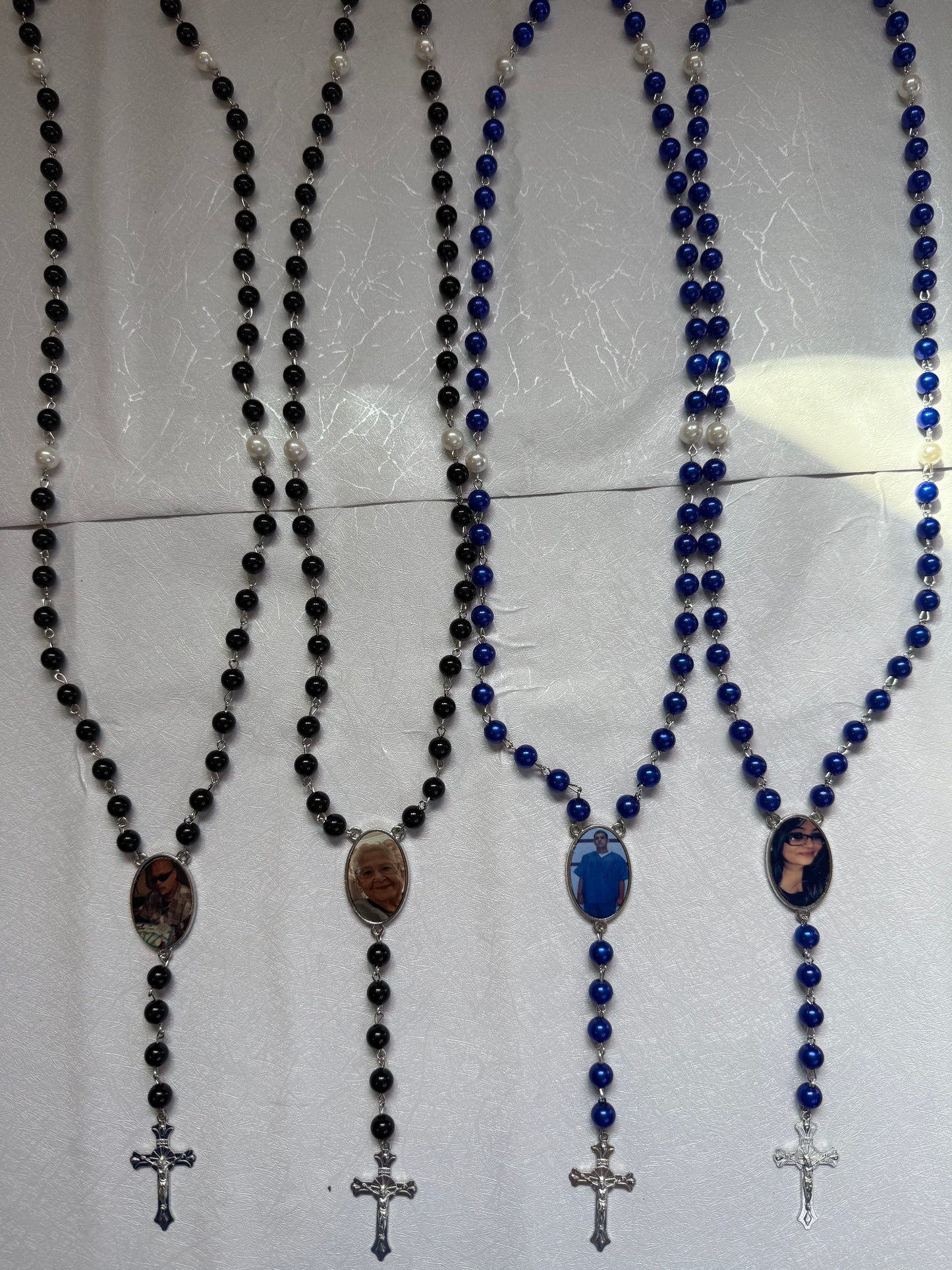 Memorial Rosary with Photo