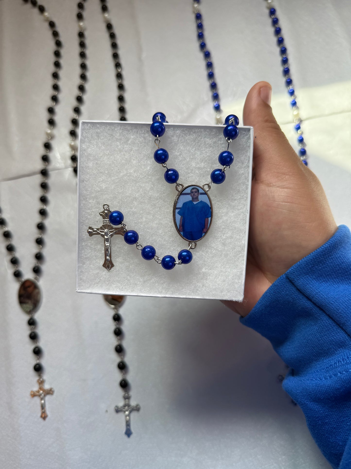 Memorial Rosary with Photo
