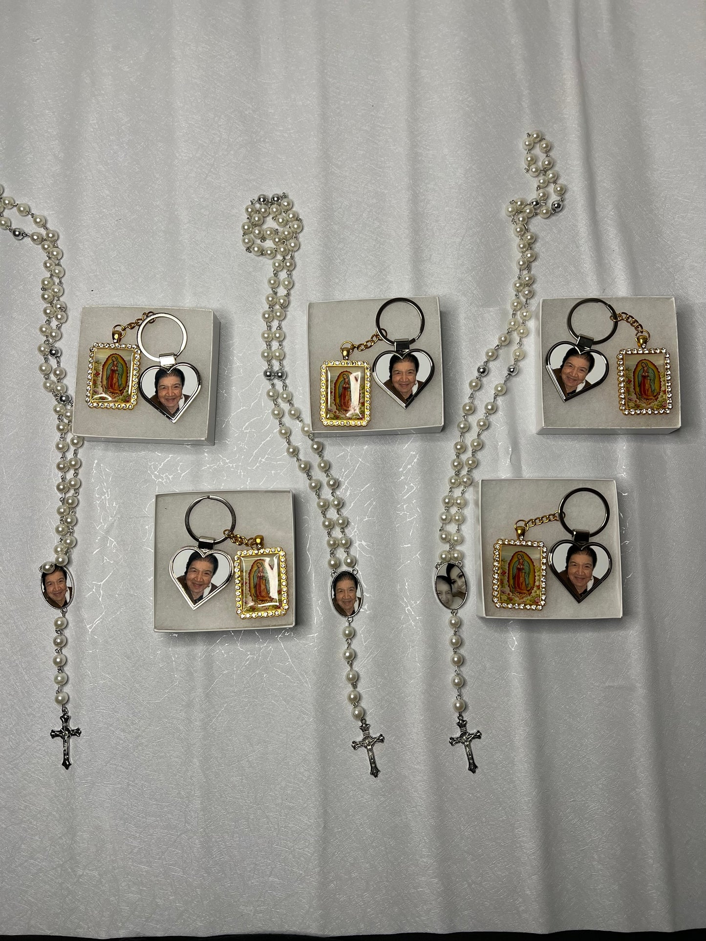Rosary + Keychain Bundle