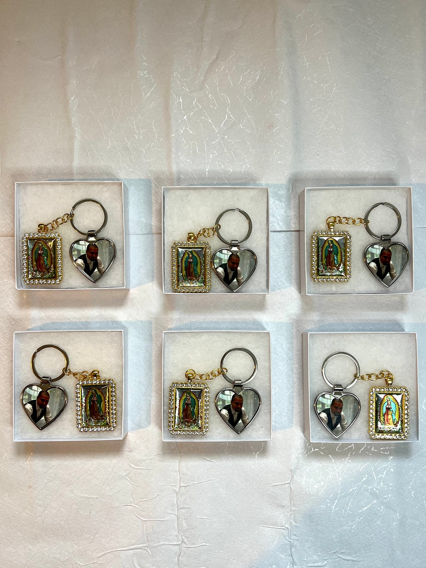 Virgin Mary Keychain