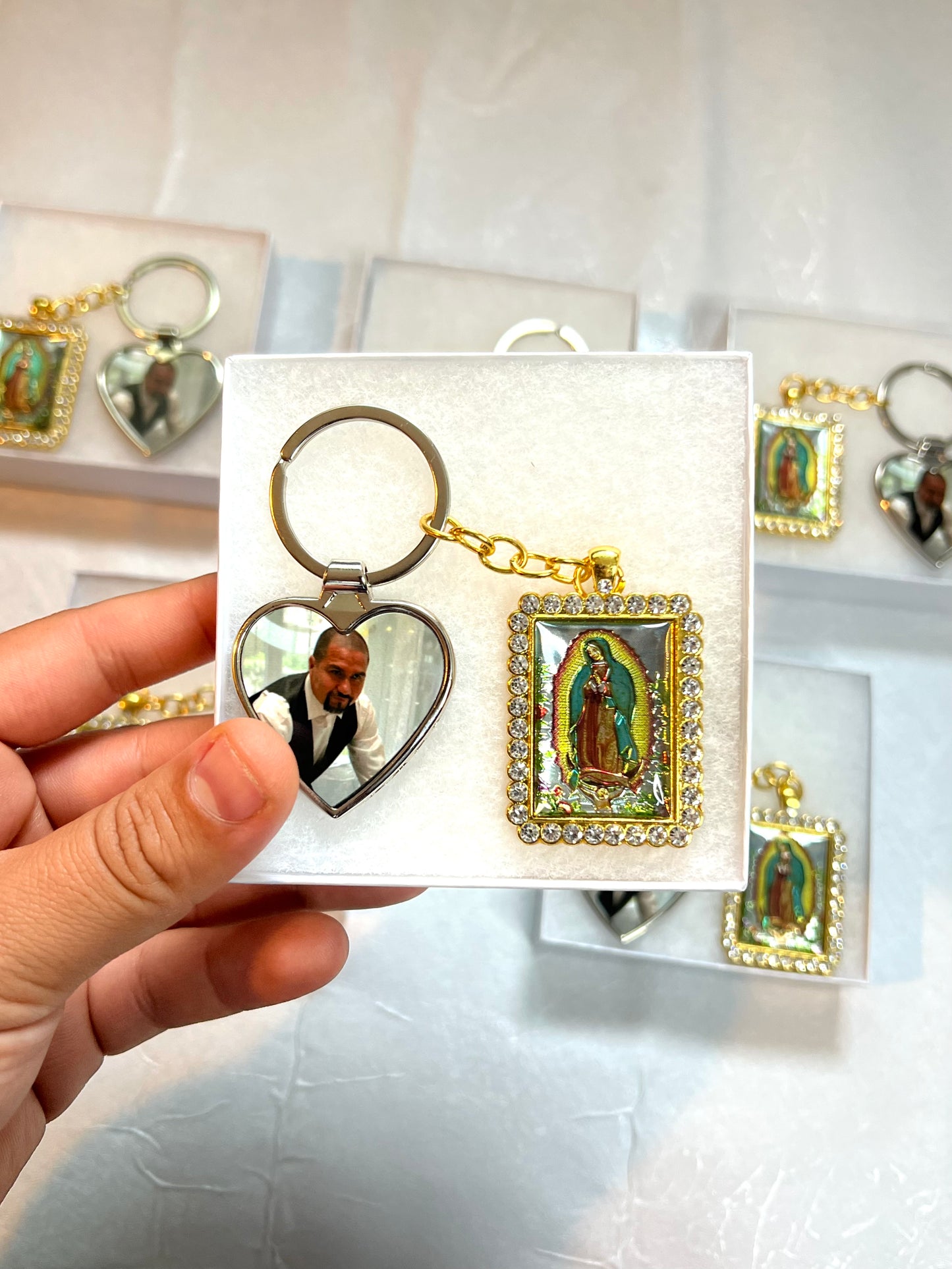 Virgin Mary Keychain