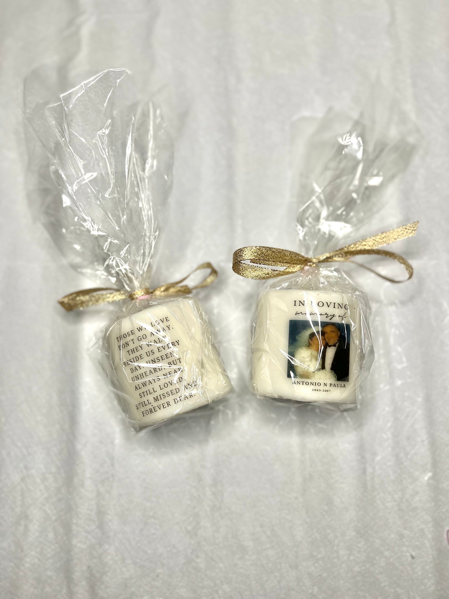 Mini Memorial Pillar Candle
