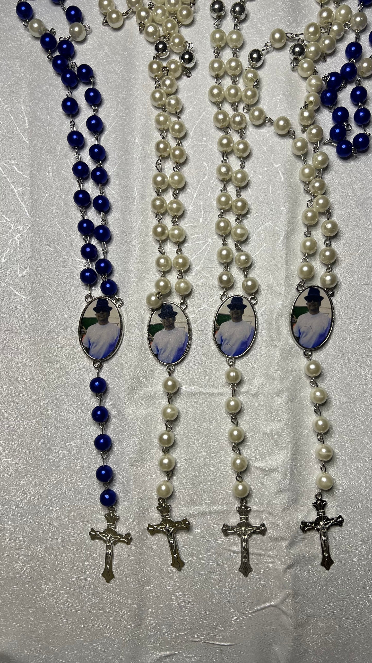 Memorial Rosary with Photo