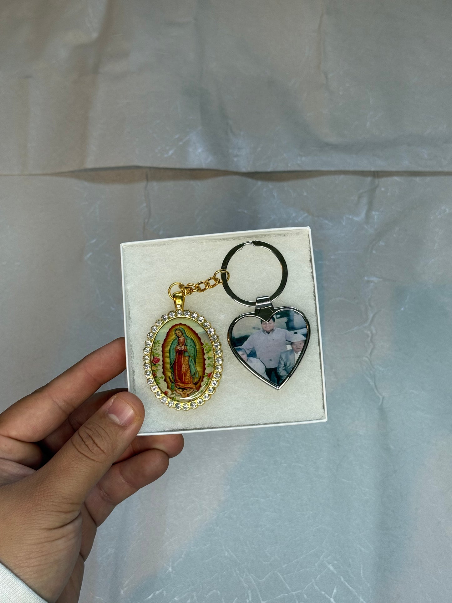 Virgin Mary Keychain