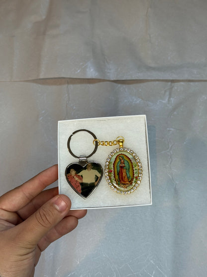 Virgin Mary Keychain