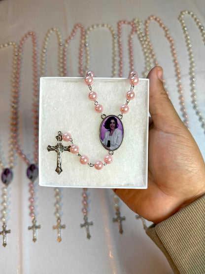 Memorial Rosary with Photo