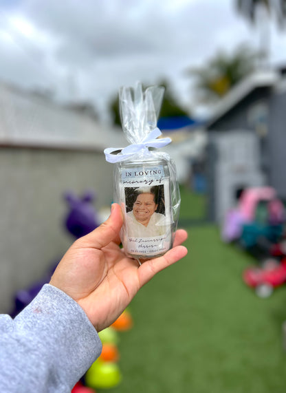 Mini Glass Memorial Candle