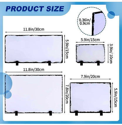 In Loving Memory Slate Plaque