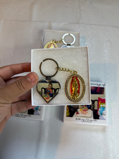 Virgin Mary Keychain