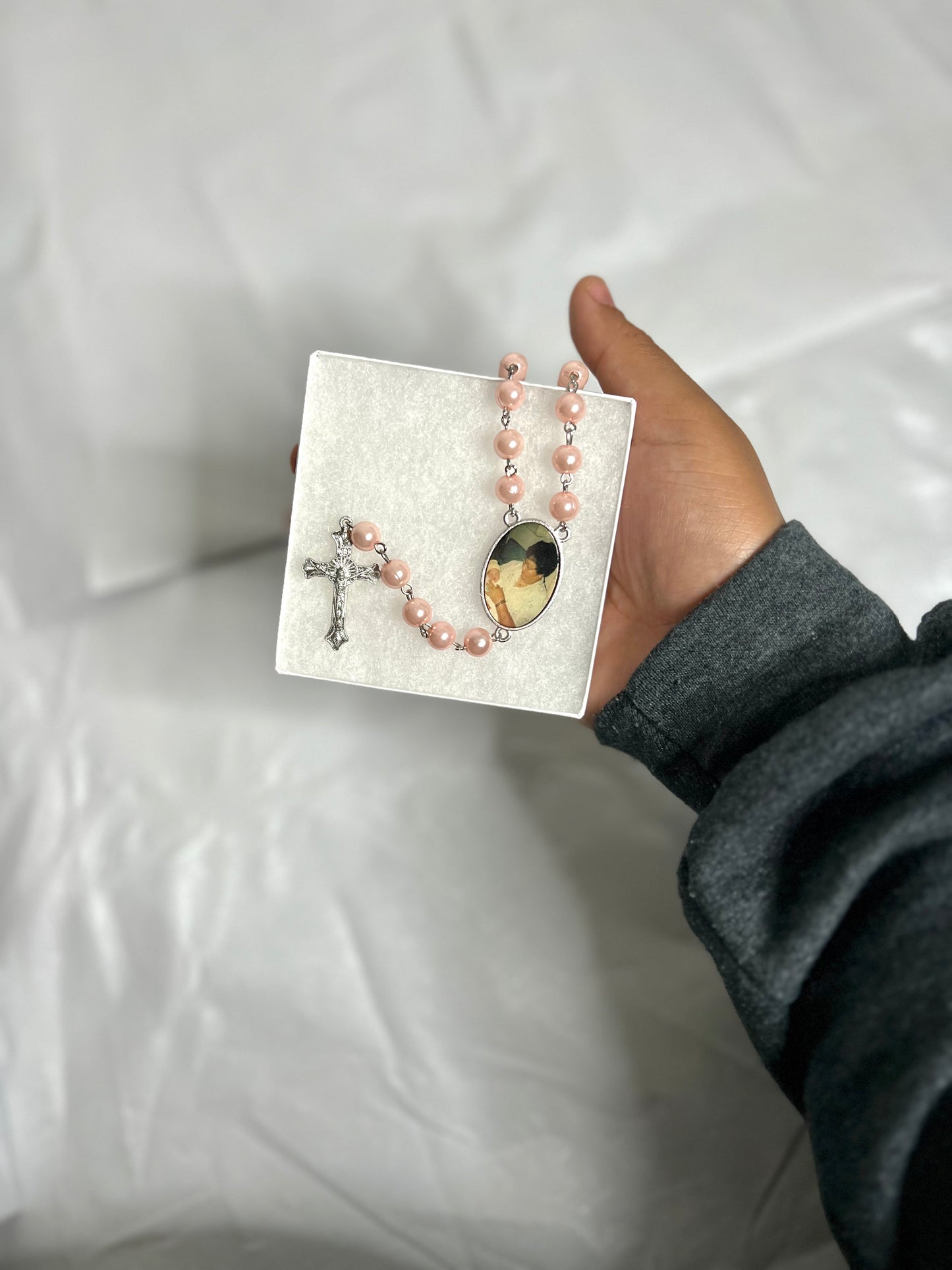 Memorial Rosary with Photo