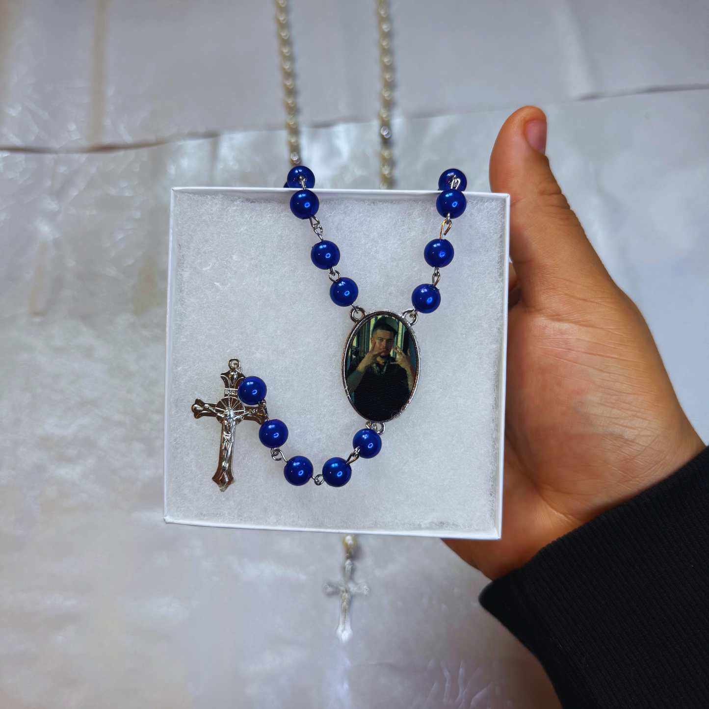 Memorial Rosary with Photo