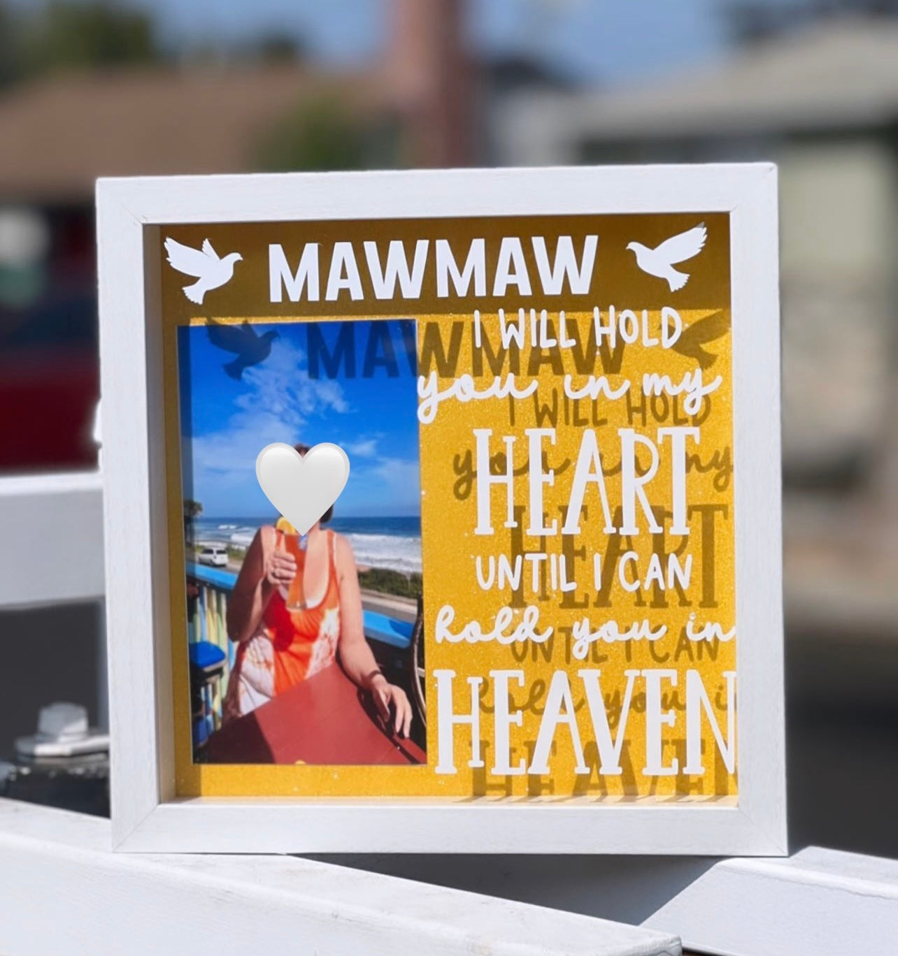 Photo Memorial Shadow Box