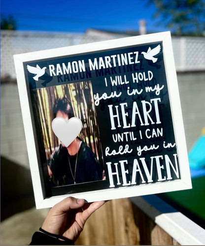 Photo Memorial Shadow Box