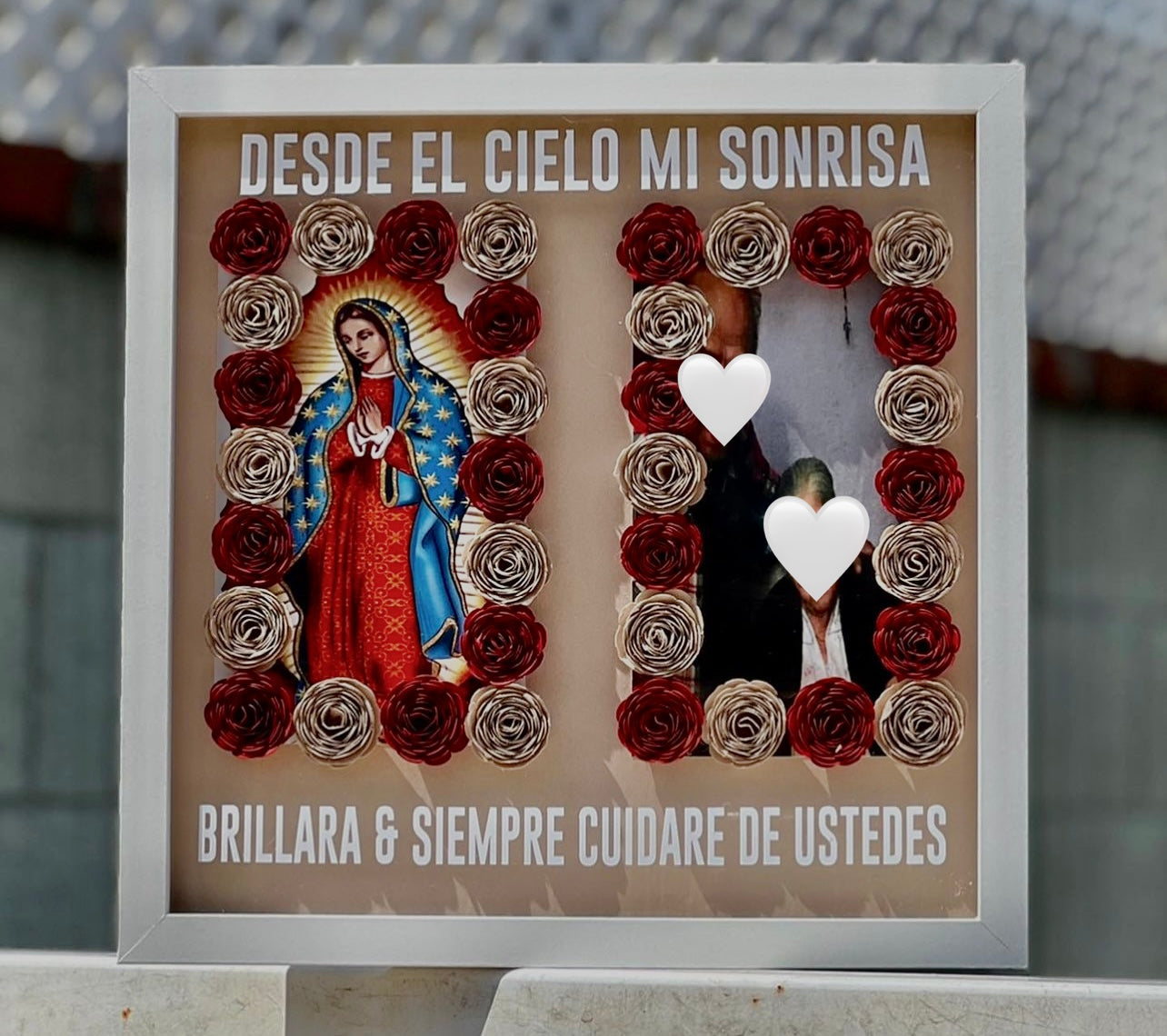 Virgin Mary ( Any Saint ) Shadow Box