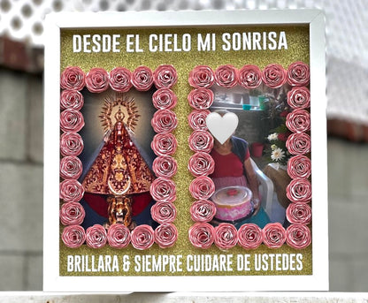 Virgin Mary ( Any Saint ) Shadow Box