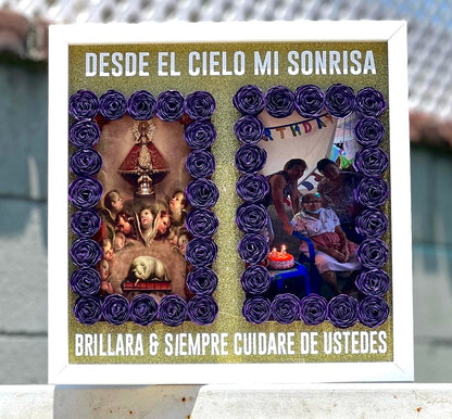 Virgin Mary ( Any Saint ) Shadow Box