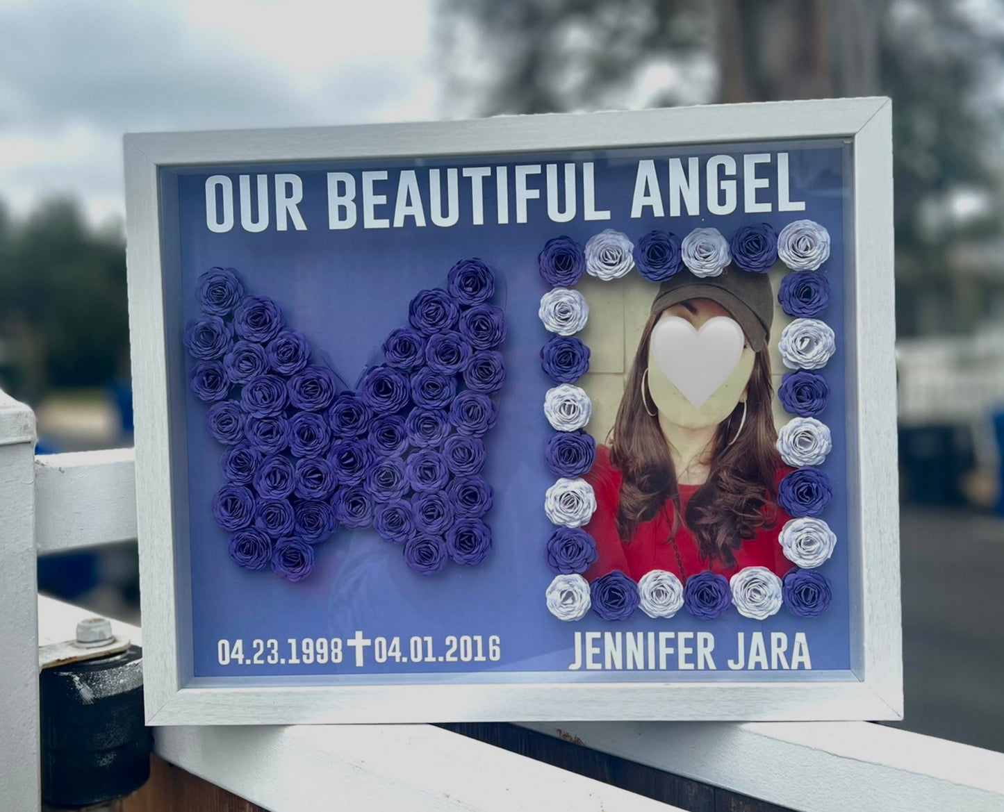 Butterfly Memorial Shadow Box