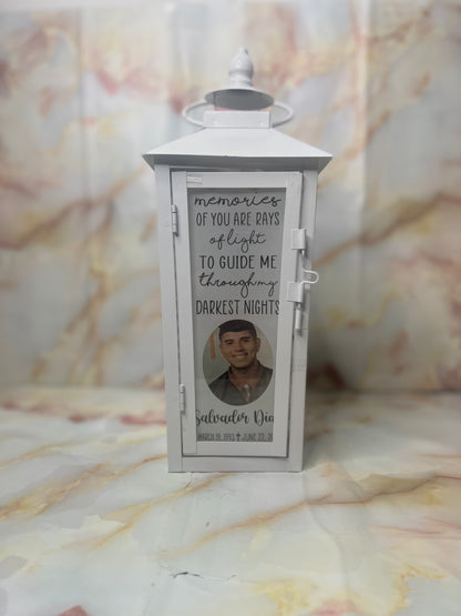 Personalized Memorial Lantern