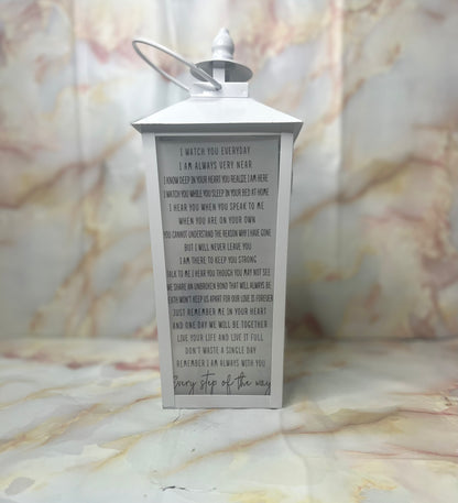 Personalized Memorial Lantern